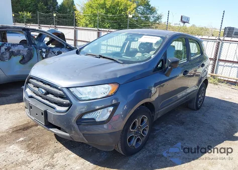 2018 Ford Ecosport S из США, поврежденный, VIN MAJ3P1RE2JC244655